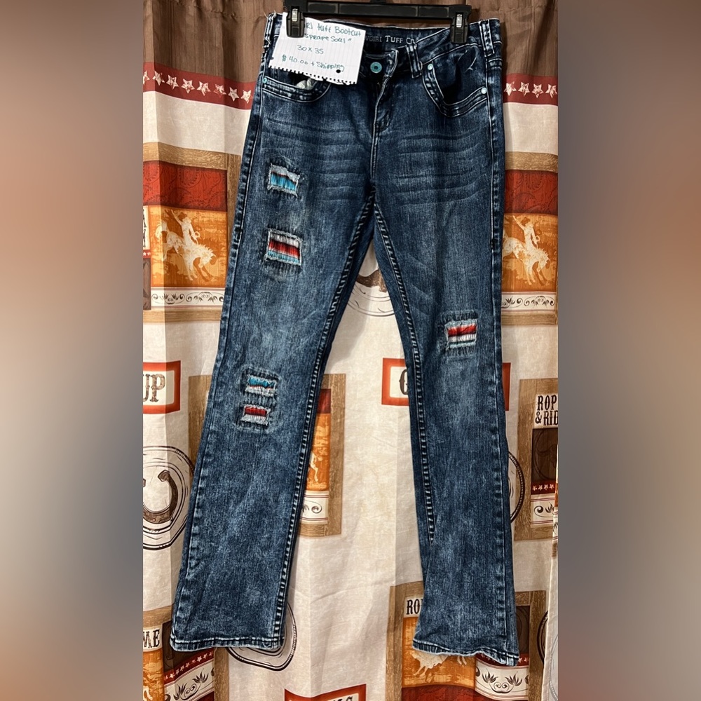 COWGIRL TUFF BOOTCUT “Serape Soul”